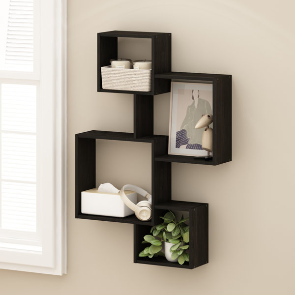 Ebern Designs Authement 4 Piece Floating Shelf Wayfair